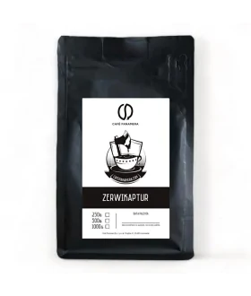 Zerwikaptur - autorska mieszanka kawy Arabica 40%, Robusta 60%