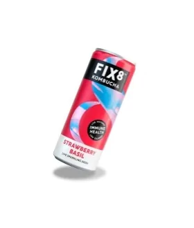 FIX8 Kombucha Truskawka, bazylia