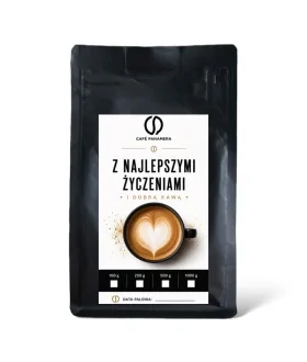 Kawa z życzeniami