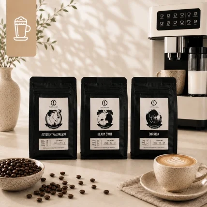 Zestaw kaw pod cappuccino